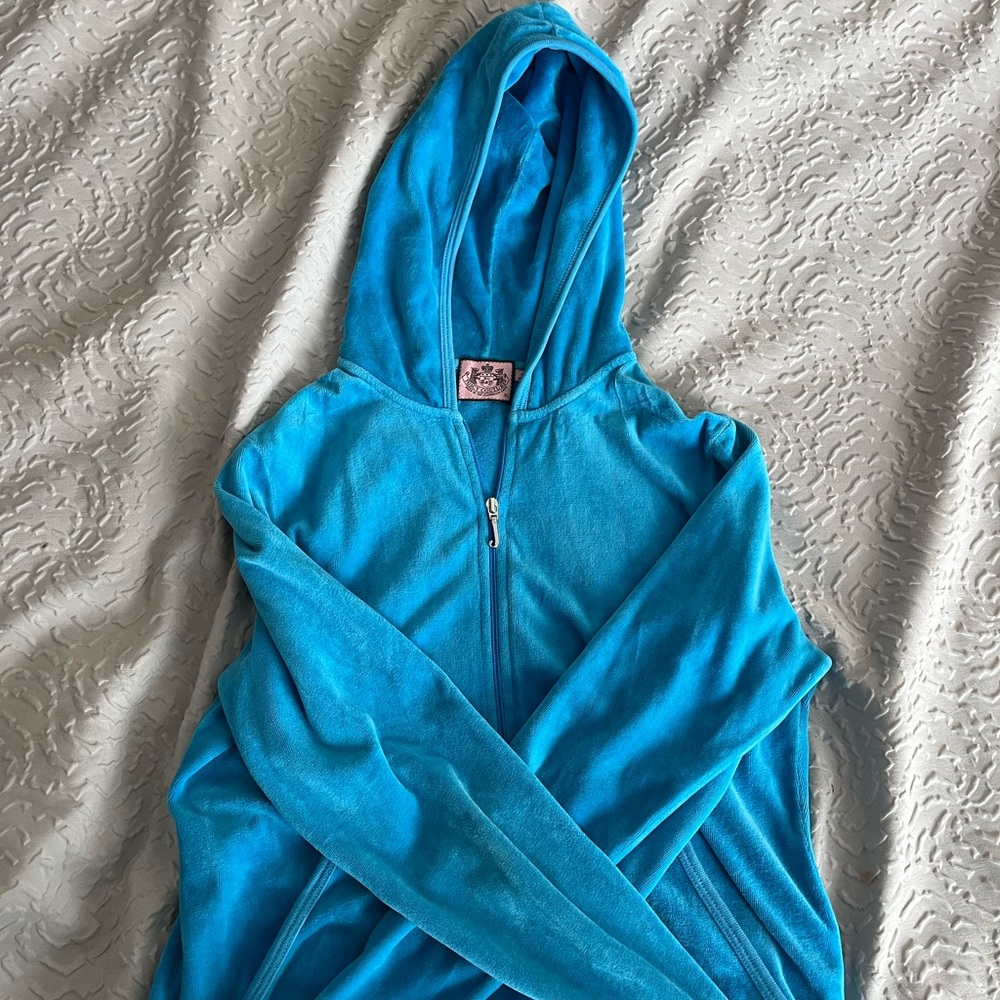Juicy Couture Velour Hooded Zip-Up